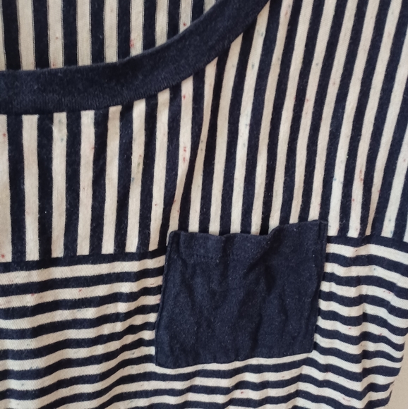 FREE w/$25 Purchase; BDG Striped Cream and Navy Tee - Picture 4 of 6